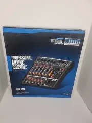 Pro 8/12/16 Channel Bluetooth Studio Audio Mixer Live Sound Mixing Console w/USB