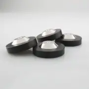4PCS Hi-Fi Audio Speaker Amp Turntable Isolation Feet Floor Protector Base Pads