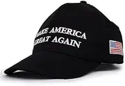[LEEMASING] MAGA Hat President Donald Trump Make America Great Again Cap Embroidered Unisex Headwear