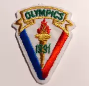 Girl Scouts GSUSA Patch Badge 1991 Olympics