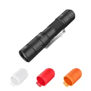 TUNENGE S21 880LM 200M Mini Clip Flashlight with Battery & Diffuser Magenetic Tail Rechargeable Tacitical Switch Pen-sha