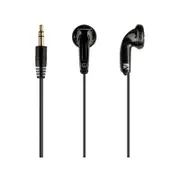 Verbatim Earbud Stereo In Ear Headphones Set Black