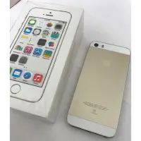 在飛比找蝦皮購物優惠-Apple iPhone 5s 金色 16G 附盒及2個手機