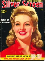 MAG: Silver Screen 7/1941-Betty Grable cover art by Marland Stone-Memos Of A ...