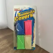 Vintage Plak Smackers Toothbrush Cover 4 Pack