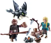Playmobil How to Train Your Dragon III Hiccup & Astrid with Baby Dragon