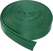 uxcell Double Fold Bias Tape for Sewing 4/5 Inch x 5.5 Yards Satin Pre-fold Continuous Binding Tape for Seaming Quilting Hemming Binding DIY Crafts, Dark Green