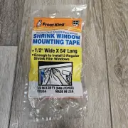 Frost King Shrink Window Mounting Tape 1/2 x 54' Long