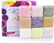 Pre de Provence French Soap Assorted Boutique Luxury Gift Box (Set of 9), Scented Herb
