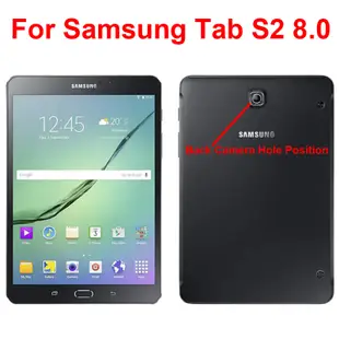 SAMSUNG 適用於三星 Galaxy Tab S2 8.0 T710 T713 T715 T719 皮套保護套 Ta