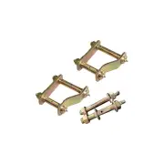 Rear EFS Greaseable Leaf Springs Shackles + Pins for Nissan Navara D40 4WD 12-ON