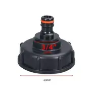 IBC Tank Tap 60mm,Coarse Thread Fitting,1000 Litre Water Container Fitting &NEW.