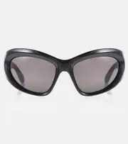 [Balenciaga] Balenciaga Wrap sunglasses One Size black