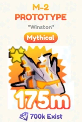 M-2 M2 Prototype Mythical Pet Simulator sim X PSX for Roblox