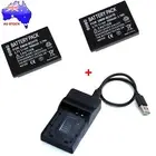 AUS Battery / Charger For DE-A76 DMW-BCH7 Panasonic Lumix DMC-FT10 DMC-TS10 /AUS