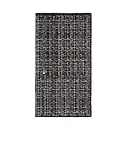 PB Labyrinth beach towel One size black