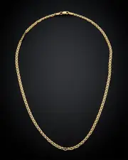 14K Italian Gold Mariner Link Necklace
