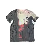 CALVIN KLEIN JEANS Men’s Sublimated Graphic Tee Size M NEW