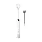 USB Rechargeable Powerful Milk Frother Electric Whisk Electric Handy Drink Mixer