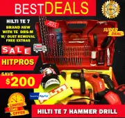 HILTI TE 7, L@@K, BRAND NEW, WITH TE DRS-M, FREE EXTRAS, STRONG, FAST SHIPPING