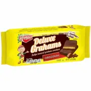 Keebler Cookies Deluxe Grahams, Fudge Covered Graham Crackers, 12.5 oz [12-Pack]