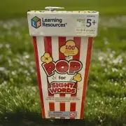 Learning Resources POP for Sight Word Game 100 Popcorn Cards NEW SEALED