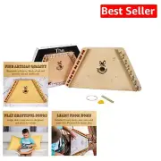 Beginner-Friendly Artisan Lap Harp - Tuning, Pick, and 12 Songs Included!