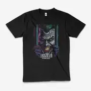 Dc Comics The Joker Arkham Asylum Batman Knight T-Shirt Unisex Tee Black