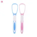 -2PACKS TONGUE SCRAPER CLEANER REUSABLE REDUCE BAD BREATH TO