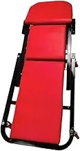 Workshop Stool Mechanic's Seat Mechanic Creeper Under Car Floor Creepers 6 Wheels Auto Creeper Adjustable Roller Garage Chair(Red)