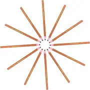 Angoily Multi-purpose Hand-torn Crayons 12pcs Set for Halloween Sewing Craft Projects Peel-off Non-breaking Industrial