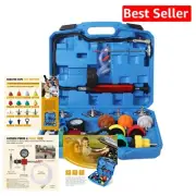 Automotive Radiator Pressure Tester Kit with Vacuum Refill - Essential 18PCS Set