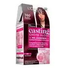 L'Oreal Paris Casting Creme Gloss Semi-Permanent Hair Colour - 360 Black Cher...
