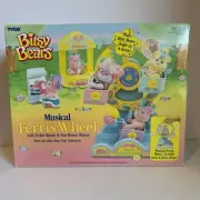 1991 Tyco Bitsy Bears Musical Ferris Wheel Factory Sealed Vintage