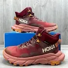 HOKA One Trail Code GORE-TEX Boots Hot Sauce Earthenware Women 6B Hiking Sneaker