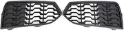 Front Bumper Grille Fog Light Cover Bezel Compatible For BMW F22 F23 2012-2019 2-Series M Sport Bumper Honeycomb 51118056798 51118056797
