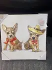 Hand painted canvas wall art