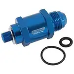 Aeroflow M10 X 1.0mm X -8AN Check Valveblue Male to Male Bosch Pump - AF616-08