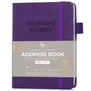 Address Book with Alphabetical Tabs â€“ Mini Telephone Contacts Book for Number
