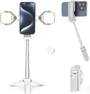 ULANZI JJ02 3-in-1 Phone Selfie Stick Tripod Extendable Grip Phone Stand White