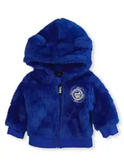 Eels NRL Baby Fluffy Jacket
