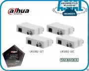 2 Dahua Single-Port Ethernet over Coaxial Extender Converter ip camera POE ccax