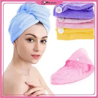 在飛比找蝦皮購物優惠-Monsoon D6096 頭巾超細纖維洗髮巾快速洗髮頭巾 