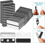 Magnetic Name Badge Backing - Name Tag Faster with Adhesive Magnet Holder Sets