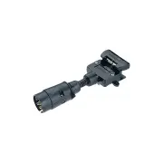 Narva 7 Pin Large Round Socket On Car To 7 Pin Flat Plug On Trailer 82235Bl
