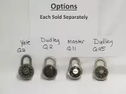 Pick-a-Padlock Combination Padlocks Yale Dudley Master Locksport NO COMBOS