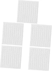 jojofuny Invisible Round Tape Dots 500pcs Double-Sided Adhesive Dots Removable Traceless Glue for Surfaces