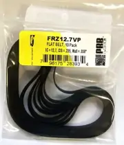 PRB FRZ12.7VP Flat Belts 12.7 x .235 x .030", 322.58 x 5.969 x .762 mm, 10 pack