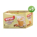 在飛比找遠傳friDay購物優惠-KOPIKO可比可 紅薑拿鐵咖啡（15包/盒）*5盒 促進新