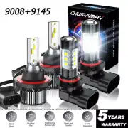 FOR JEEP Compass 2007 2008-2009 Headlight High/Low + Fog Light set of 4 white (for: Jeep)